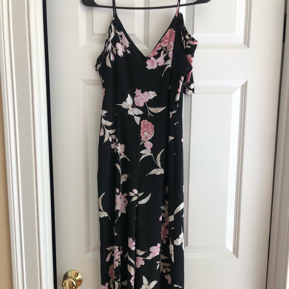 Floral pant suit